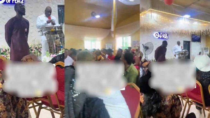 "And she’s among the girls shouting" – Female congregant publicly declares crúsh during an anonymous Q&A session in church (WATCH)