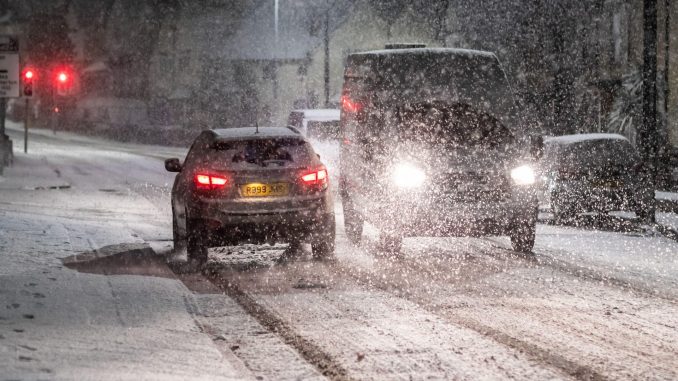 UK weather: Britain braces for another icy night with up to FOUR more inches to fall with maps showing worst-hit areas