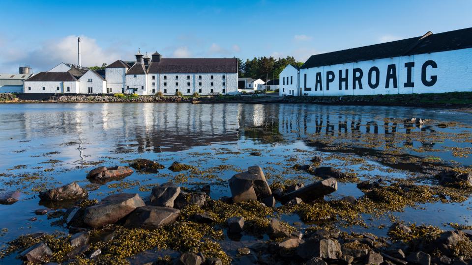 The island is known for its iconic whisky distilleries