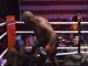 Former world champion who KO'd Lennox Lewis, 59, sends 54-year-old opponent crashing to canvas in brutal stoppage