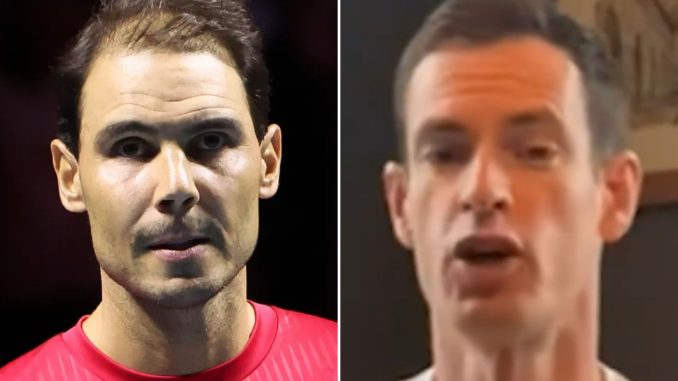 Andy Murray aims Real Madrid swipe at Rafa Nadal and rolls back years to their teens in emotional retirement message