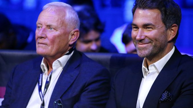 Barry and Eddie Hearn being followed by Netflix cameras for new 'Succession-style' documentary - with NOTHING off limits