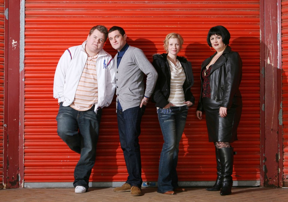 The Gavin and Stacey cast members struck the same pose back in 2007