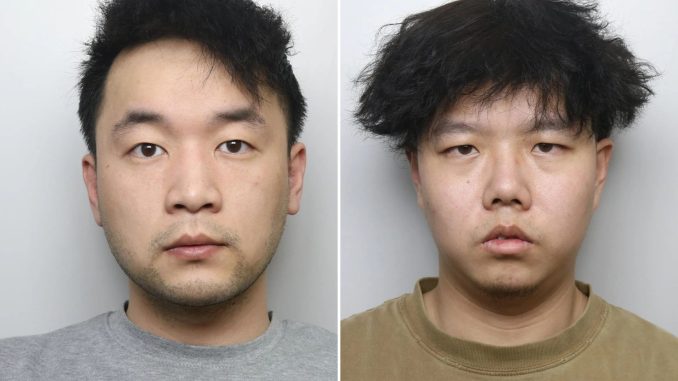 Two students jailed after importing more than £1m of cannabis to university digs as part of a global drug empire