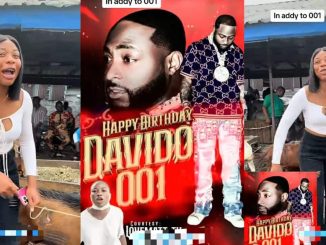 Davido fan dedicates goat to singer on 32nd birthday