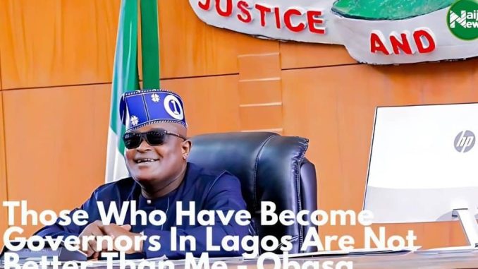 Full Video: Those Who Have Been Governor In Lagos Are Not Better Than Me – Obasa