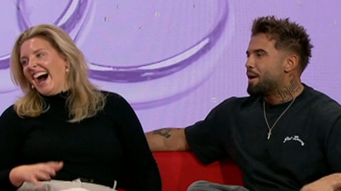 Watch the moment BBC star asks MAFS UK’s Emma and Nathan if THEY’RE getting together - and they swerve the question