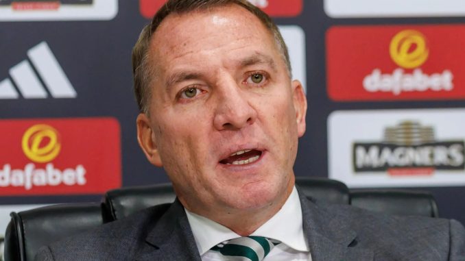 'I said I'd be here for three years' - Celtic boss Brendan Rodgers in no rush and delays contract talk until NEXT season