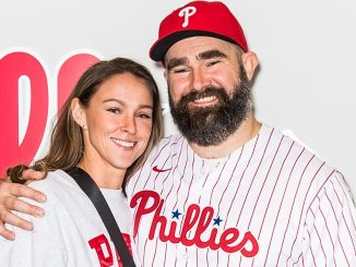 Jason and Kylie Kelce announce they are expecting fourth baby as couple shares adorable family snap