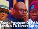 FG Stops Payment Of FAAC Allocation To Rivers State