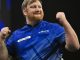 Fallon Sherrock's boyfriend Cameron Menzies TOLD OFF by darts rival mid-match as he says 'my intention is not to cheat'