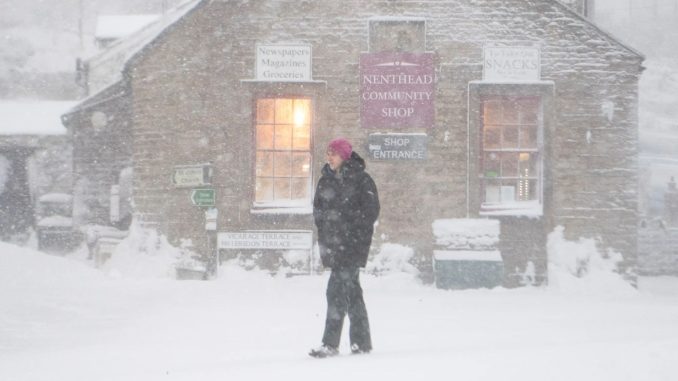 Met Office map reveals where Storm Bert will batter UK as warnings for snow, gales & floods cover nearly ALL of nation