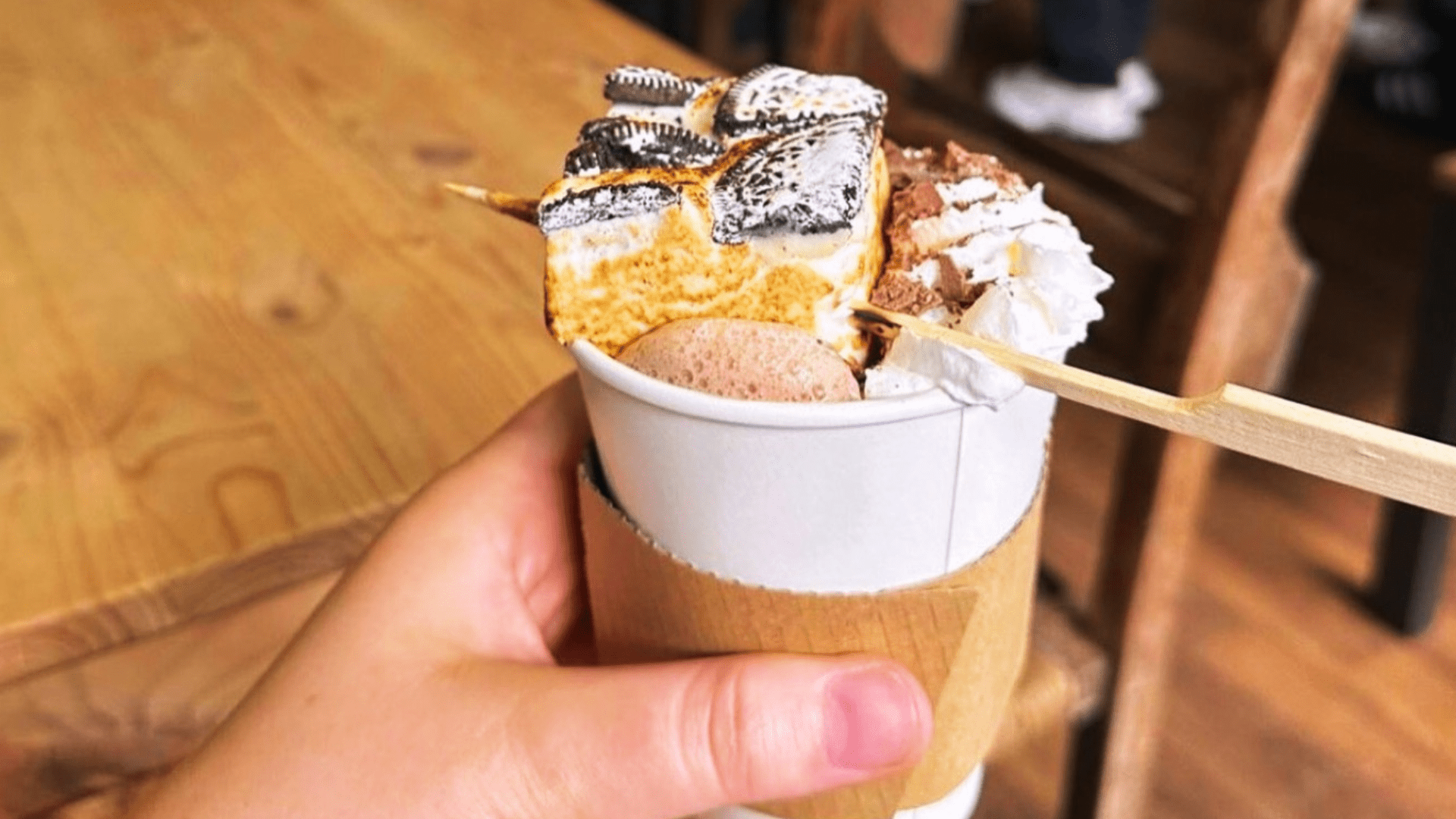 Quaint little marshmallow shop tops list with best hot chocolate in Scotland