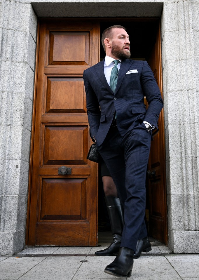 McGregor maintained his innocence throughout the rape trial but has been ordered to pay £206,000 in damages