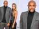 Thierry Henry poses with rarely-seen partner Andrea on red carpet as they bring the glam to GQ Men of the Year Awards