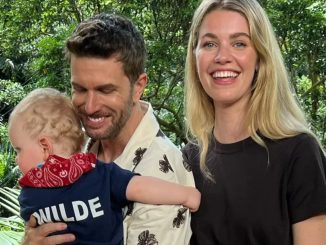 Joel Dommett shares adorable video of rarely-seen son Wilde on I’m A Celebrity set in Australia with wife Hannah Cooper