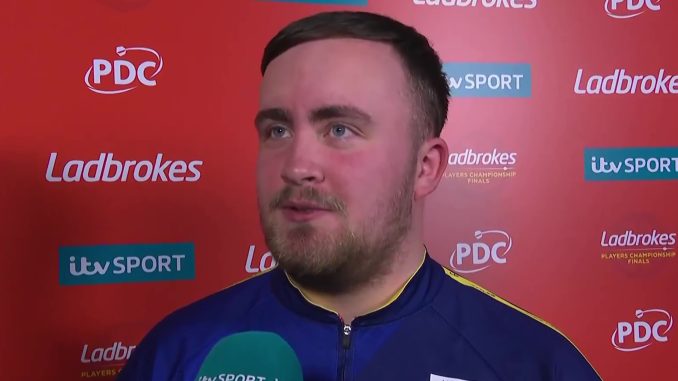 Luke Littler announces he will 'switch it up' at Players Championship Finals as he reveals change of tactics