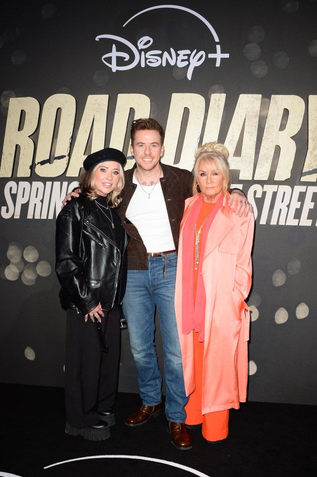 Danny pictured with his sister and mum Kathy