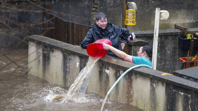 Storm Bert: Major incident declared as devastating floods spark mass evacuation with cars submerged & streets underwater