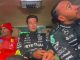 'Man you were flying,' Lewis Hamilton in awkward exchange with Russell and Sainz en route to podium at F1 Las Vegas GP