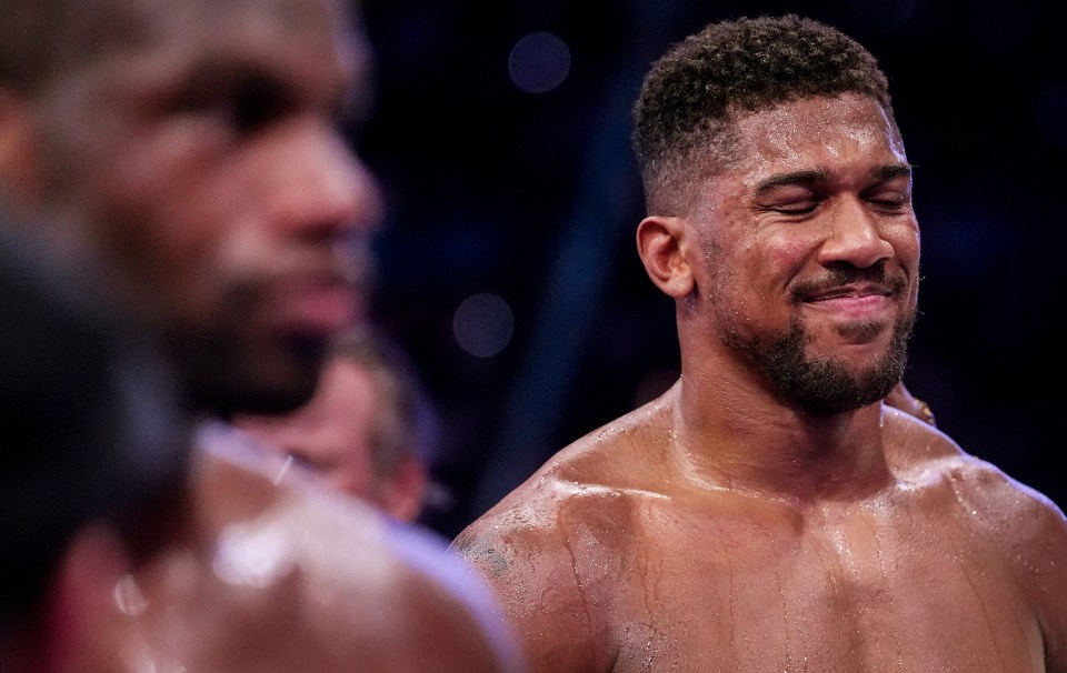 Joshua shrugged off talk of retirement in the aftermath of the devastating defeat