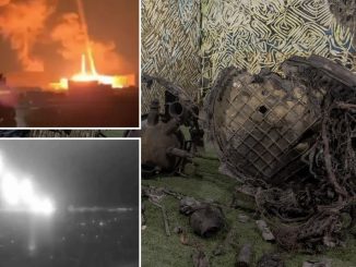 Charred wreckage of Putin's Oreshnik missile seen for first time after new Russian weapon was launched into Ukraine