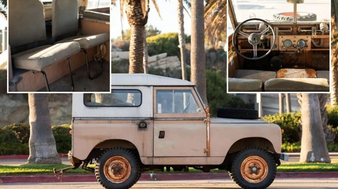 American icon's 1961 Land Rover kept in exactly the same condition as day it was bought heads to auction for huge sum