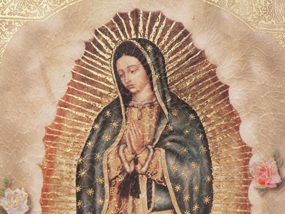 The original picture of Our Lady of Gualalupe