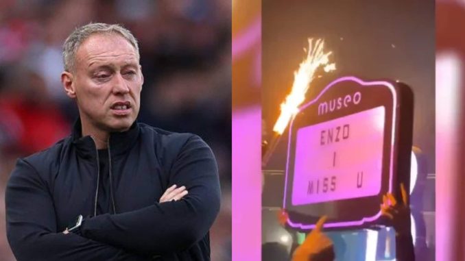 Leicester stars party with 'Enzo I miss you' sign just before their manager's sacking