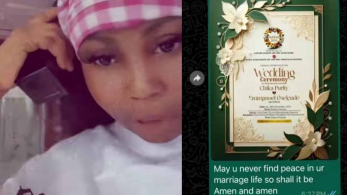 Lady lays curse on boyfriend as she finds out he's secretly planning to get married