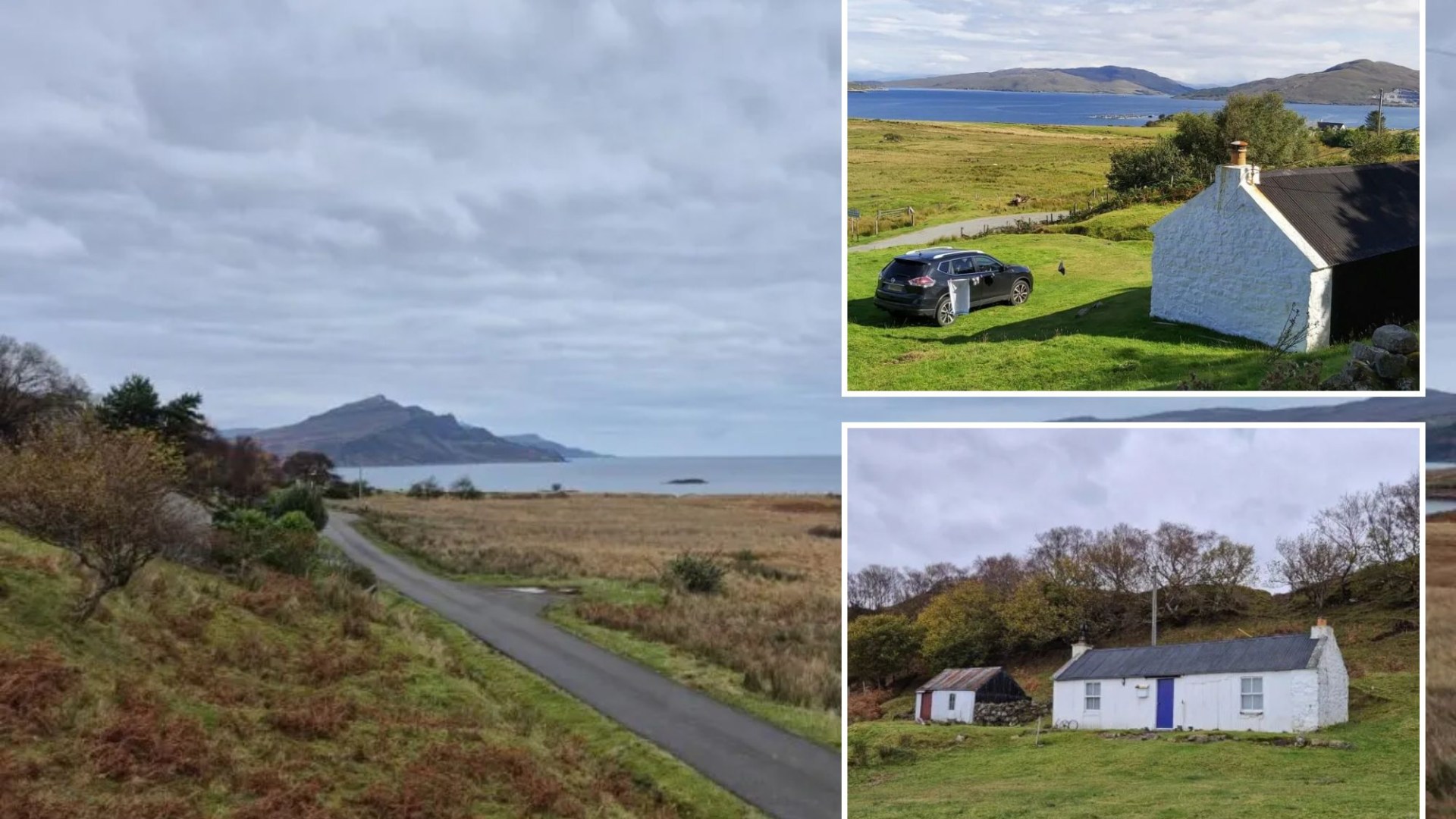 Picturesque house with stunning panoramic views on isolated UK island could be yours for £135k - but there's a catch