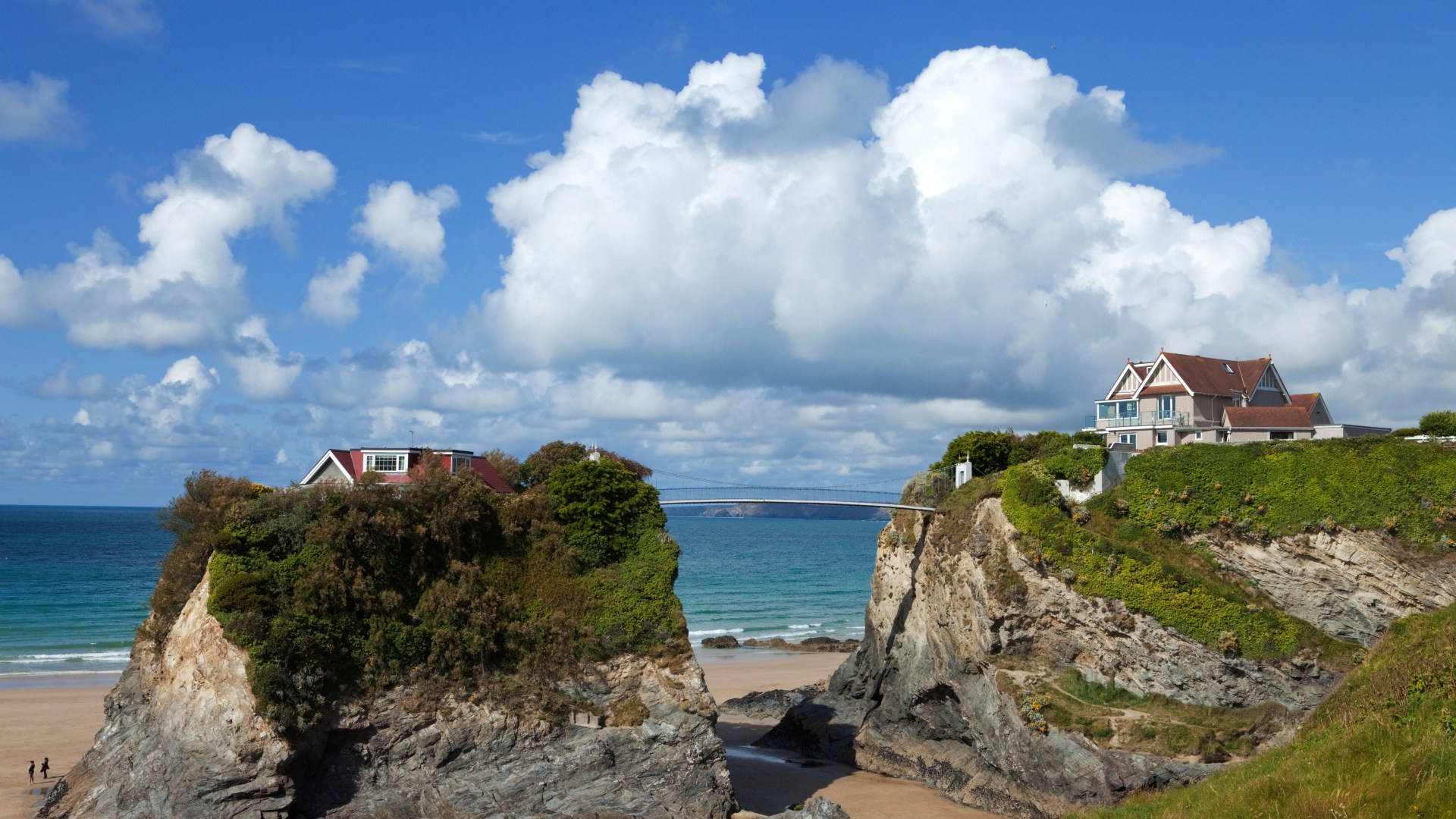 The tiny island you won't have heard of is by the UK's best beach - and only six people can stay at a time