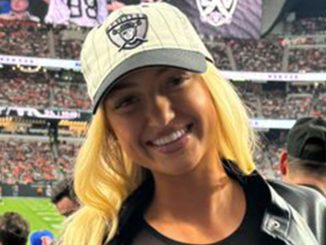 Sydney Thomas stuns fans in see-through top at NFL game after she was dubbed 'real winner' of Jake Paul vs Mike Tyson