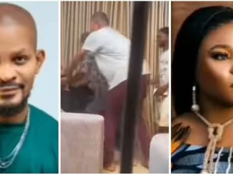 Video shows moment Chioma Ukeaja engages in physical altercation with Uche Maduagwu