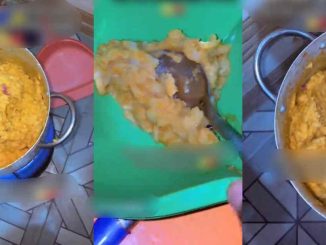 Nigerian man dr@gs friend's girlfriend for cooking beans porridge-like macaroni (WATCH)