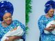 Actress Dayo Amusa reveals her son's name with heartwarming pictures (IMAGES)