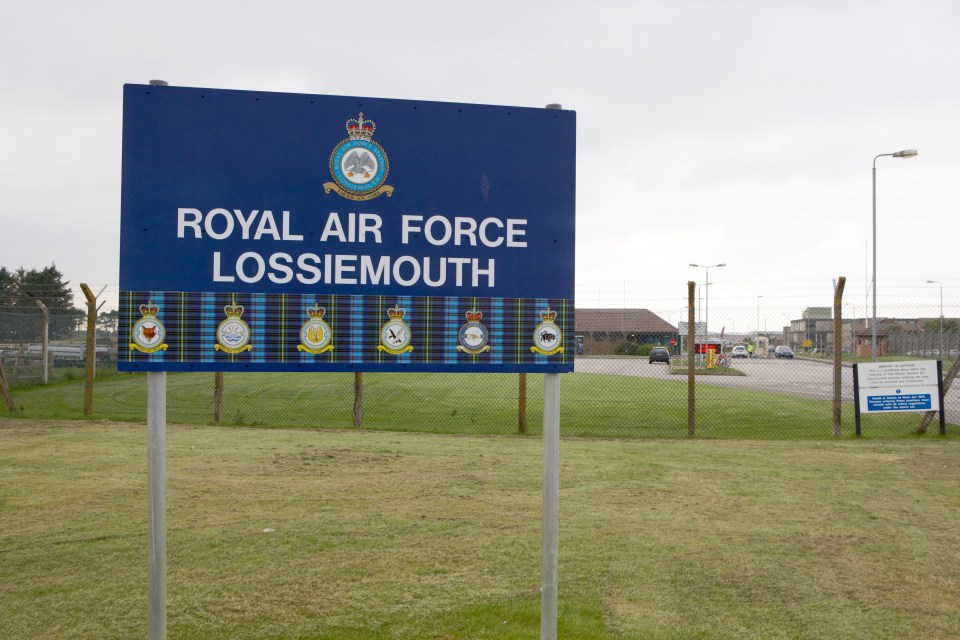 David was based at RAF Lossiemouth