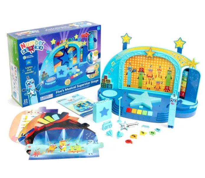 The Numberblocls Musical Superstar Stage set had a £15 difference