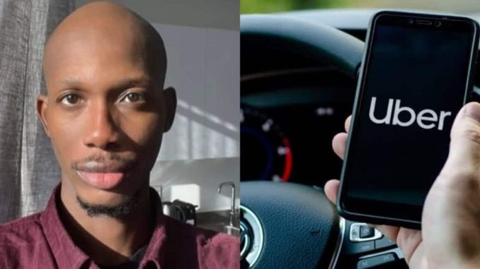 Man moved to tears as uber driver reveals his late father funded his education