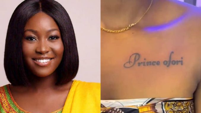 Lady gets permanent tattoo of boyfriend's name to prove loyalty