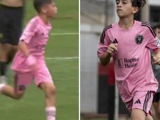 Lionel Messi and Luis Suarez's sons playing in same Inter Miami team as incredible video shows wonderkids in action