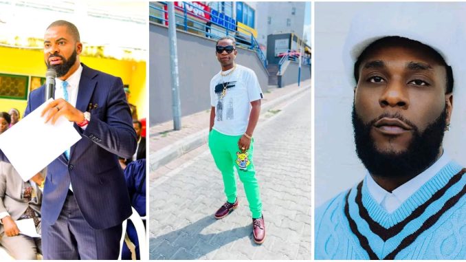 Deji Adeyanju slams Burna boy over Speed Darlington's rearrest