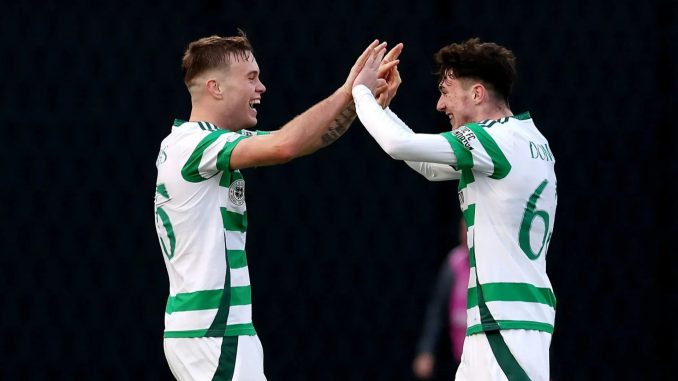 Celtic kid one of Europe's deadliest young strikers as his FIFTH goal puts Hoops on brink of Uefa Youth League progress