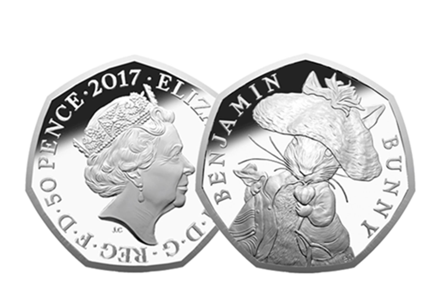 Rare Benjamin Bunny 50p error coin sells for 80 times face value on eBay - can you spot it?