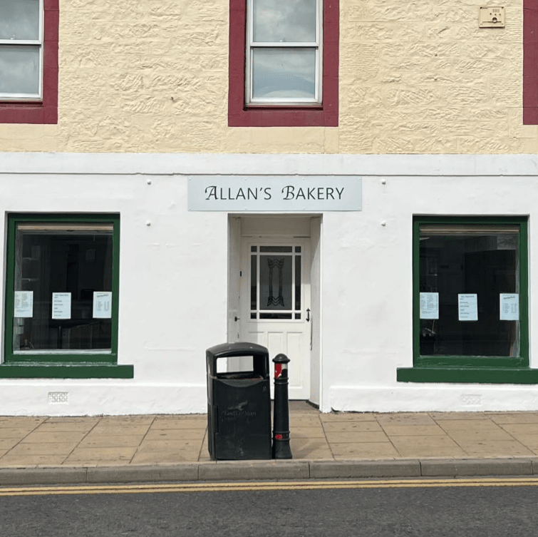 Allan's Bakery was opened in Tranent last August