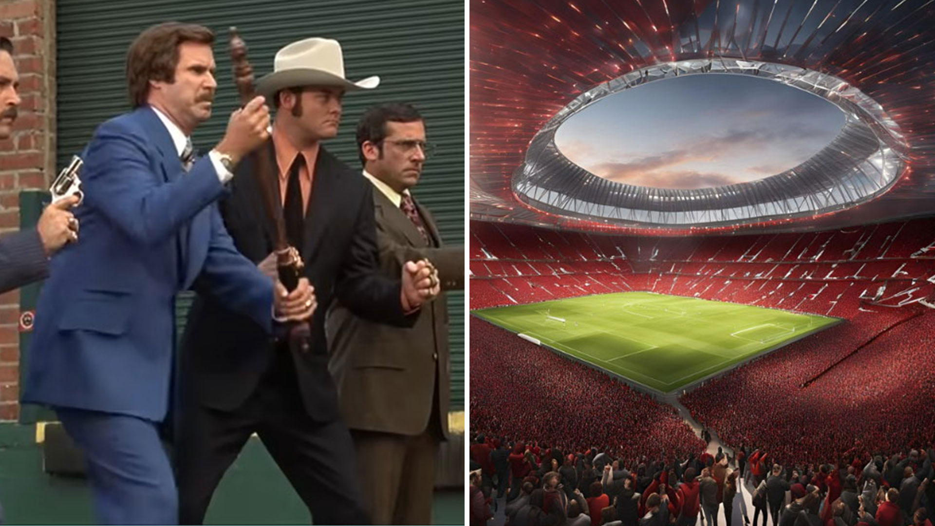 'It will be like the fight scene at end of Anchorman' - expert predicts scrap over £2bn contract for new Man Utd stadium