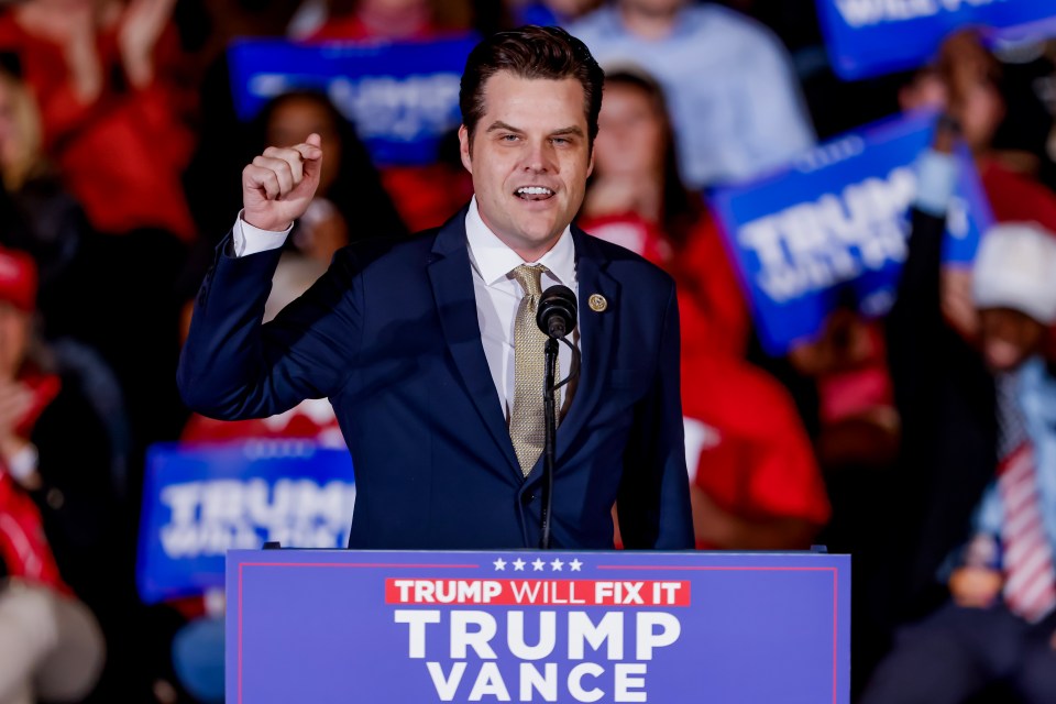 Matt Gaetz stepped down last week as Trump's attorney general pick