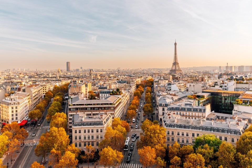 Paris, France came second on the list