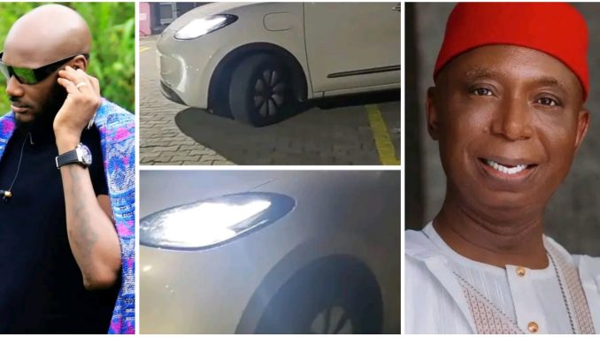 2Baba receives electric car as belated birthday gift from Ned Nwoko