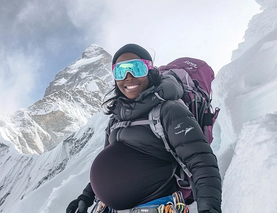 33-week-pregnant woman goes into labor while climbing Mount Everest